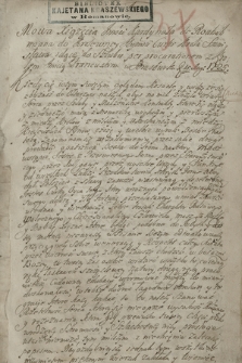 Kopie mów sejmowych i okolicznościowych, pism politycznych i listów z lat 1716–1735