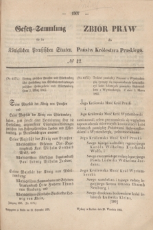 Gesetz-Sammlung für die Königlichen Preußischen Staaten = Zbiór Praw dla Państw Królestwa Pruskiego. 1865, № 42 (29 września)