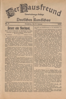 Der Hausfreund : Unterhaltungs-Beilage zur Deutschen Rundschau. 1925, Nr. 3 (6 Januar)