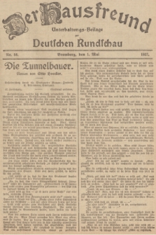 Der Hausfreund : Unterhaltungs-Beilage zur Deutschen Rundschau. 1927, Nr. 84 (1 Mai)