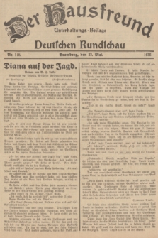 Der Hausfreund : Unterhaltungs-Beilage zur Deutschen Rundschau. 1935, Nr. 118 (23 Mai)