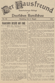 Der Hausfreund : Unterhaltungs-Beilage zur Deutschen Rundschau. 1935, Nr. 190 (21 August)