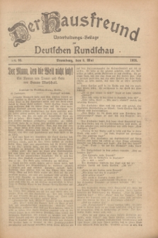 Der Hausfreund : Unterhaltungs-Beilage zur Deutschen Rundschau. 1928, Nr. 95 (8 Mai)