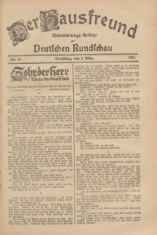 Der Hausfreund : Unterhaltungs-Beilage zur Deutschen Rundschau. 1929, Nr. 53 (5 März)