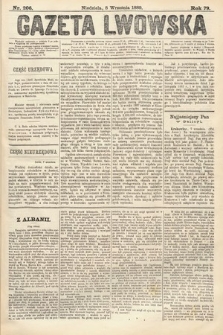 Gazeta Lwowska. 1889, nr 206