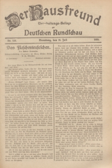 Der Hausfreund : Unterhaltungs-Beilage zur Deutschen Rundschau. 1929, Nr. 159 (16 Juli)