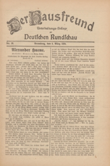 Der Hausfreund : Unterhaltungs-Beilage zur Deutschen Rundschau. 1930, Nr. 56 (8 März)