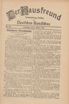 Der Hausfreund : Unterhaltungs-Beilage zur Deutschen Rundschau. 1930, Nr. 233 (9 Oktober)