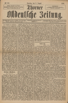Thorner Ostdeutsche Zeitung. 1886, № 183 (8 August) + dod.