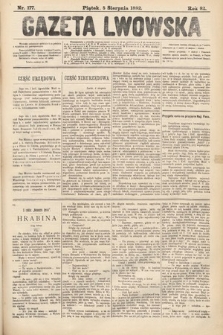 Gazeta Lwowska. 1892, nr 177