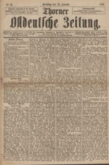 Thorner Ostdeutsche Zeitung. 1891, № 16 (20 Januar)
