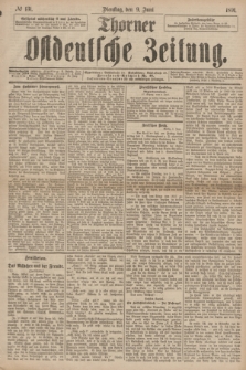 Thorner Ostdeutsche Zeitung. 1891, № 131 (9 Juni)