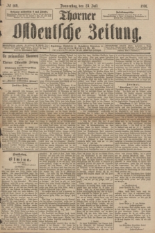 Thorner Ostdeutsche Zeitung. 1891, № 169 (23 Juli)