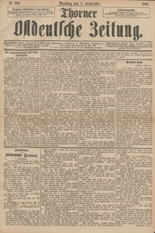 Thorner Ostdeutsche Zeitung. 1891, № 209 (8 September)