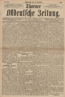 Thorner Ostdeutsche Zeitung. 1891, № 240 (14 Oktober)