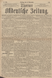 Thorner Ostdeutsche Zeitung. 1891, № 260 (6 November)