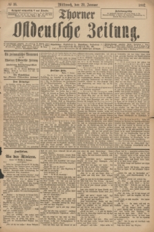 Thorner Ostdeutsche Zeitung. 1892, № 16 (20 Januar)