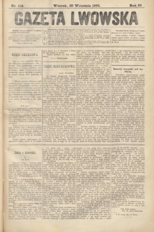 Gazeta Lwowska. 1892, nr 214