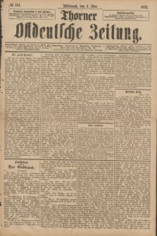 Thorner Ostdeutsche Zeitung. 1892, № 104 (4 Mai)