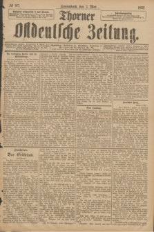 Thorner Ostdeutsche Zeitung. 1892, № 107 (7 Mai)