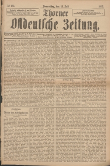 Thorner Ostdeutsche Zeitung. 1892, № 162 (14 Juli)