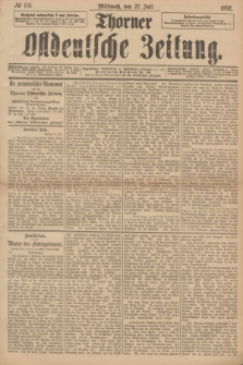 Thorner Ostdeutsche Zeitung. 1892, № 173 (27 Juli)