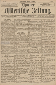 Thorner Ostdeutsche Zeitung. 1897, № 11 (14 Januar)
