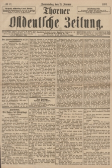 Thorner Ostdeutsche Zeitung. 1897, № 17 (21 Januar)