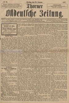 Thorner Ostdeutsche Zeitung. 1897, № 24 (29 Januar)