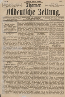 Thorner Ostdeutsche Zeitung. 1897, № 26 (31 Januar) + dod.