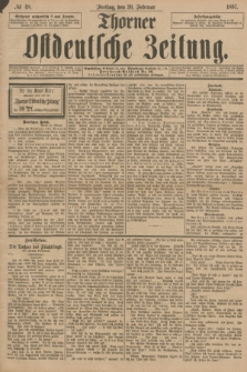 Thorner Ostdeutsche Zeitung. 1897, № 48 (26 Februar)