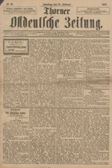 Thorner Ostdeutsche Zeitung. 1897, № 50 (28 Februar) + dod.
