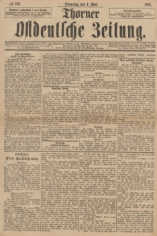 Thorner Ostdeutsche Zeitung. 1897, № 103 (4 Mai)