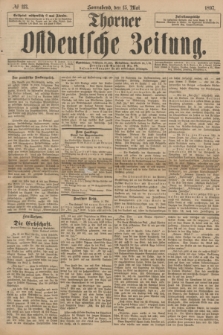Thorner Ostdeutsche Zeitung. 1897, № 113 (15 Mai)