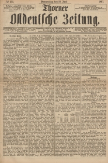 Thorner Ostdeutsche Zeitung. 1897, № 133 (10 Juni)