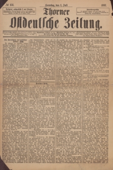 Thorner Ostdeutsche Zeitung. 1897, № 154 (4 Juli) + dod.