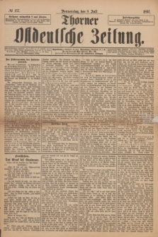 Thorner Ostdeutsche Zeitung. 1897, № 157 (8 Juli) + dod.