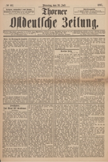 Thorner Ostdeutsche Zeitung. 1897, № 167 (20 Juli)
