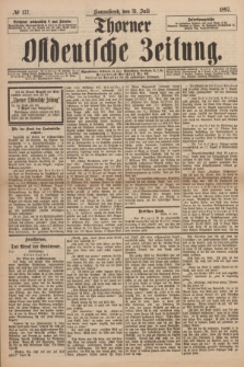 Thorner Ostdeutsche Zeitung. 1897, № 177 (31 Juli)