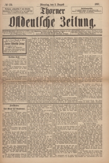 Thorner Ostdeutsche Zeitung. 1897, № 179 (3 August)
