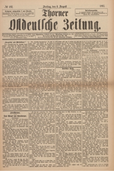 Thorner Ostdeutsche Zeitung. 1897, № 182 (6 August)
