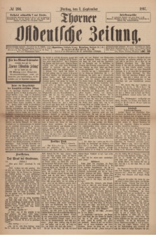 Thorner Ostdeutsche Zeitung. 1897, № 206 (3 September)