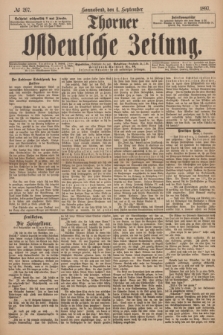Thorner Ostdeutsche Zeitung. 1897, № 207 (4 September)