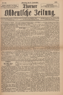 Thorner Ostdeutsche Zeitung. 1897, № 215 (14 September)