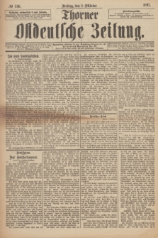 Thorner Ostdeutsche Zeitung. 1897, № 236 (8 Oktober) + dod.