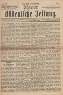 Thorner Ostdeutsche Zeitung. 1897, № 243 (16 Oktober) + dod.