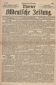 Thorner Ostdeutsche Zeitung. 1897, № 260 (5 November) + dod.