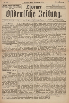 Thorner Ostdeutsche Zeitung. Jg. 25, № 283 (3 Dezember 1897) + dod.
