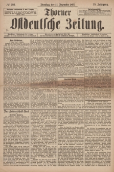 Thorner Ostdeutsche Zeitung. Jg. 25, № 292 (14 Dezember 1897) + dod.