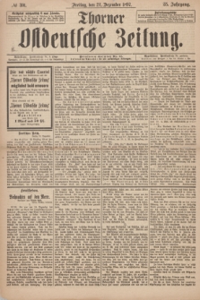 Thorner Ostdeutsche Zeitung. Jg. 25, № 301 (24 Dezember 1897) + wkładka